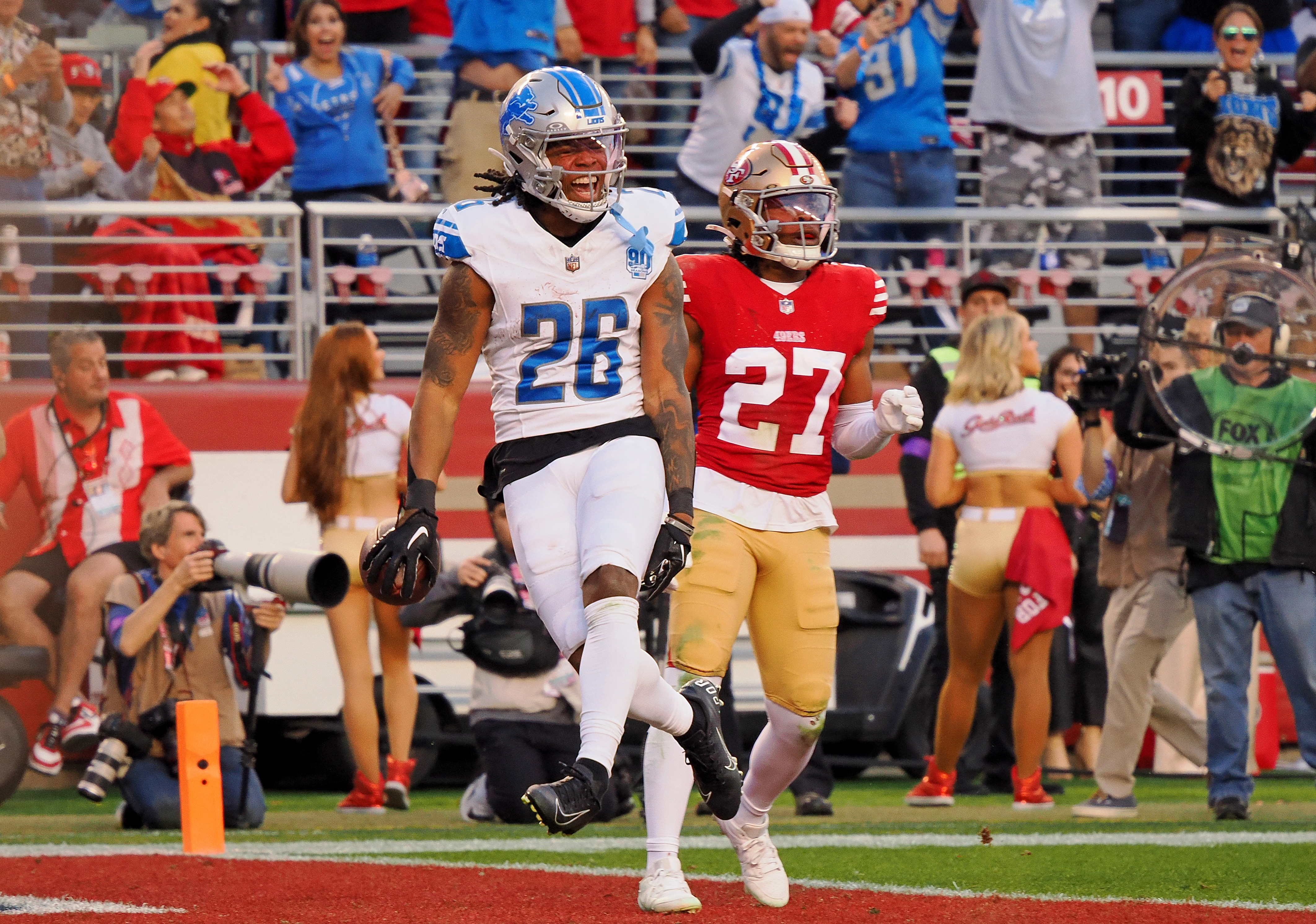 NFL: NFC Championship-Detroit Lions at San Francisco 49ers