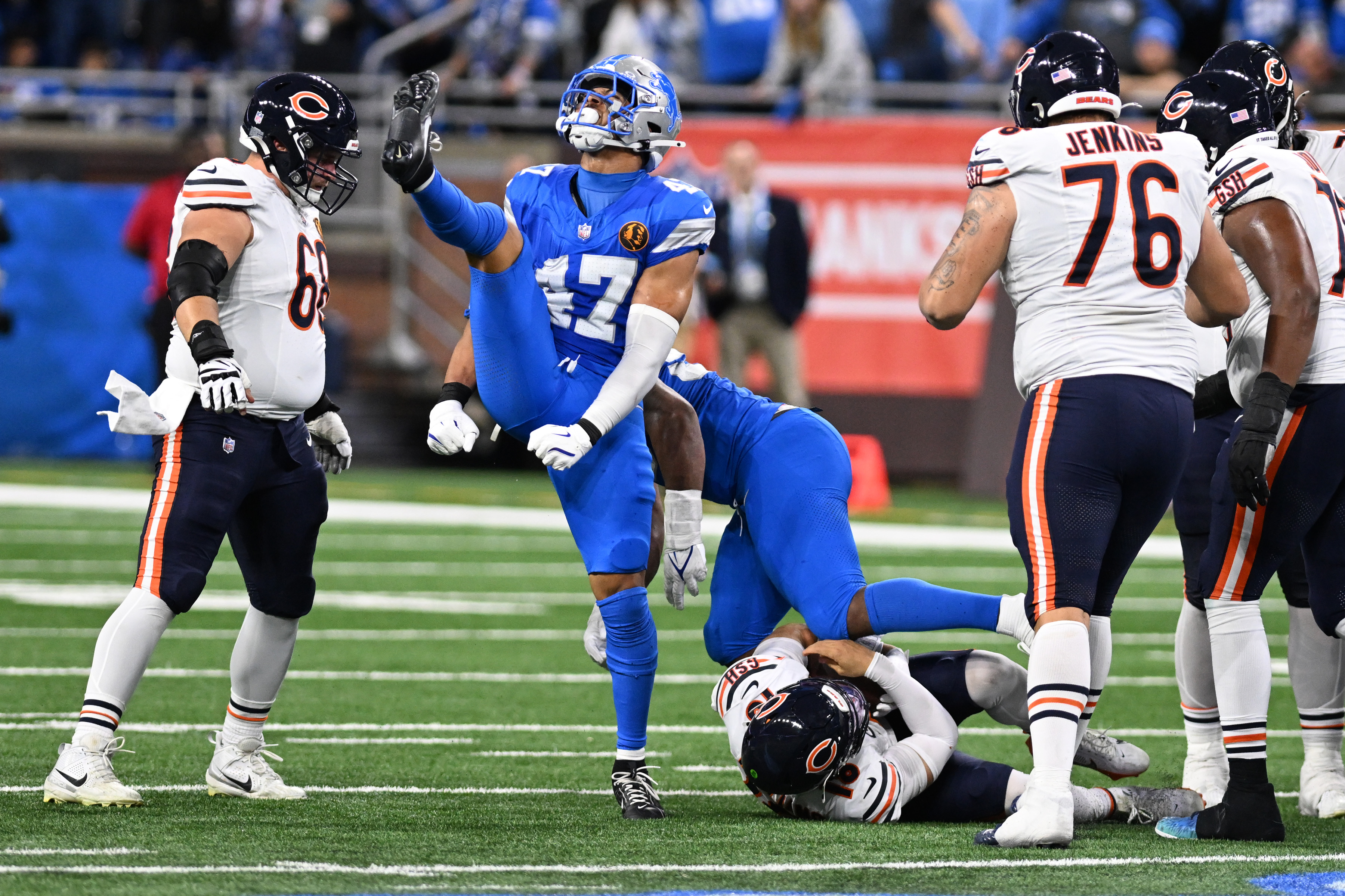 NFL: Chicago Bears at Detroit Lions